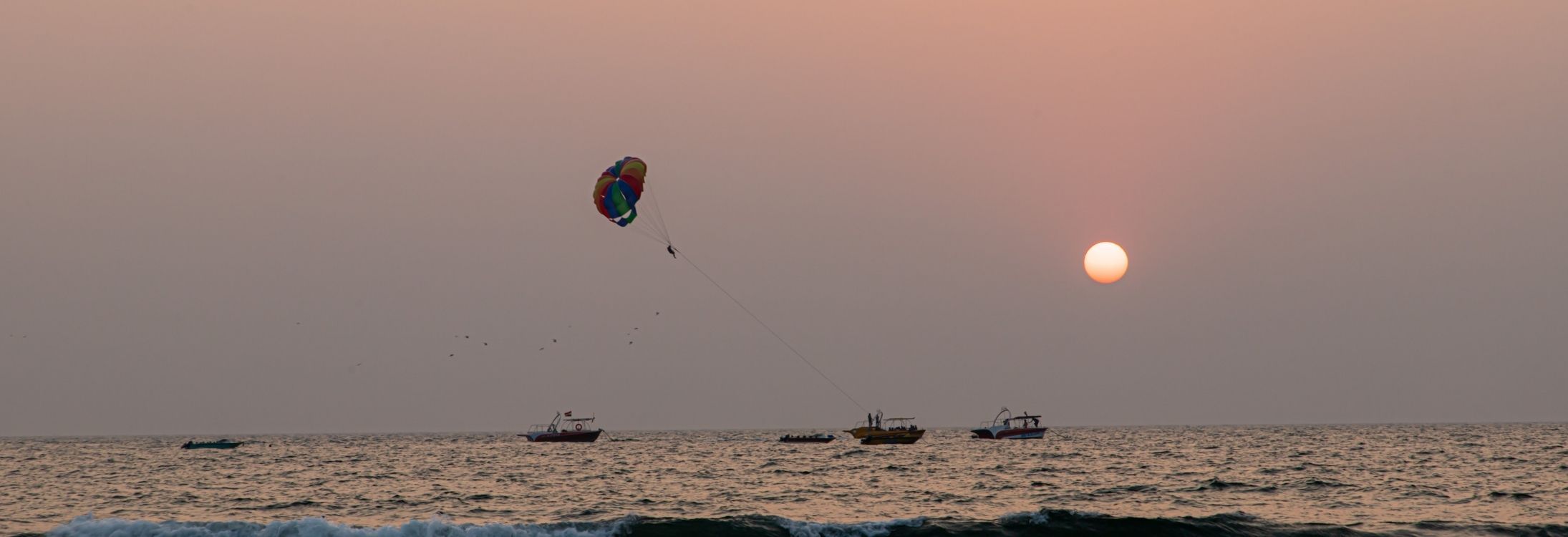 parasailing