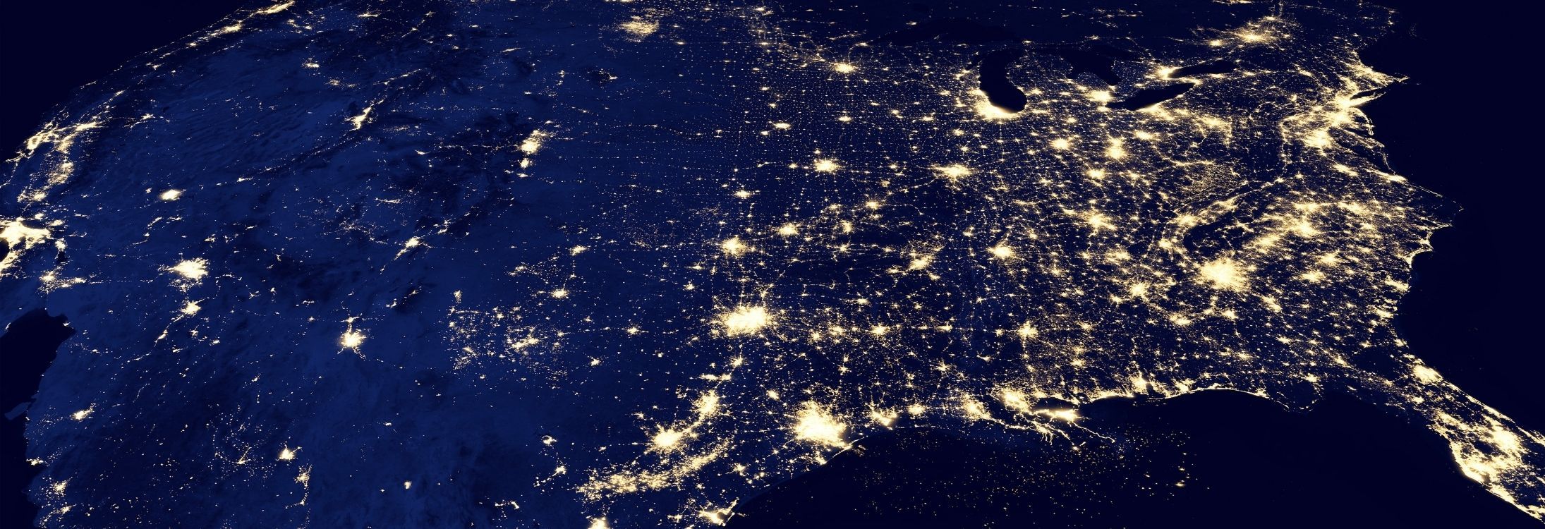And how the eastern part of USA outshines the western