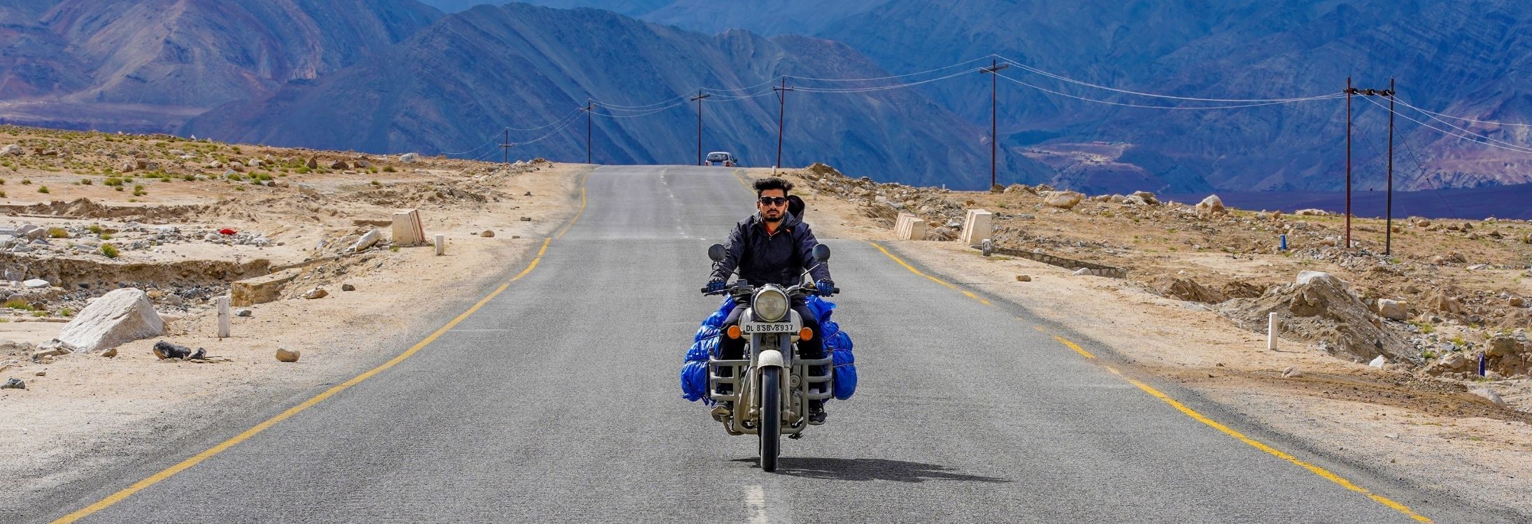 Biking ride from Manali to Leh