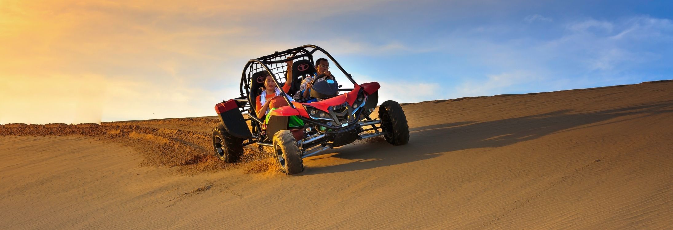 Dune bashing