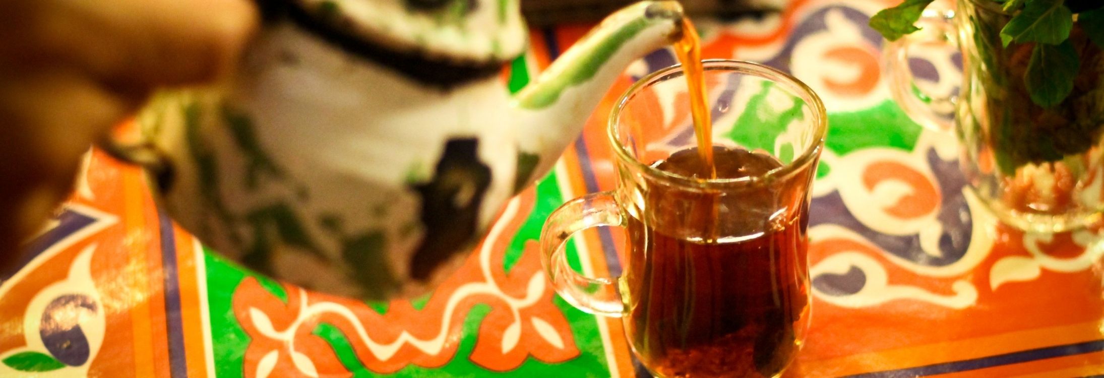 Egyptian mint tea
